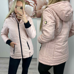 Soojem vatiinvoodriga jope